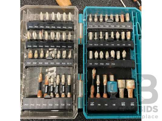 Assorted Hand Tools, Including MAKITA, DeWalt and Others