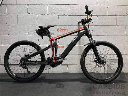 VALK Titan 9+ Dual Suspension Mid Drive Electric Mountain Bike