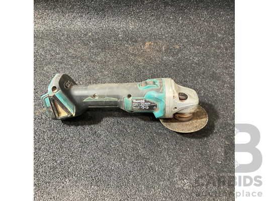 MAKITA 18v LXT Brushless Angle Grinder (DGA504) - Skin Only