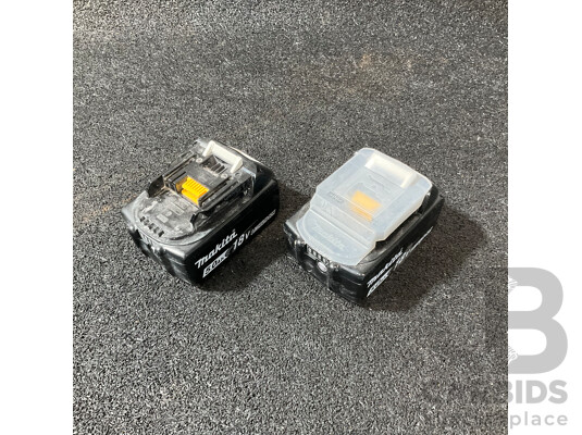 MAKITA 18v 5.0Ah Battery - Lot of 2
