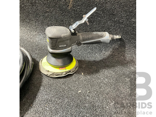 RYOBI (RA-DSAS150-B) Airwave Air Dual Action Sander Including 3/8