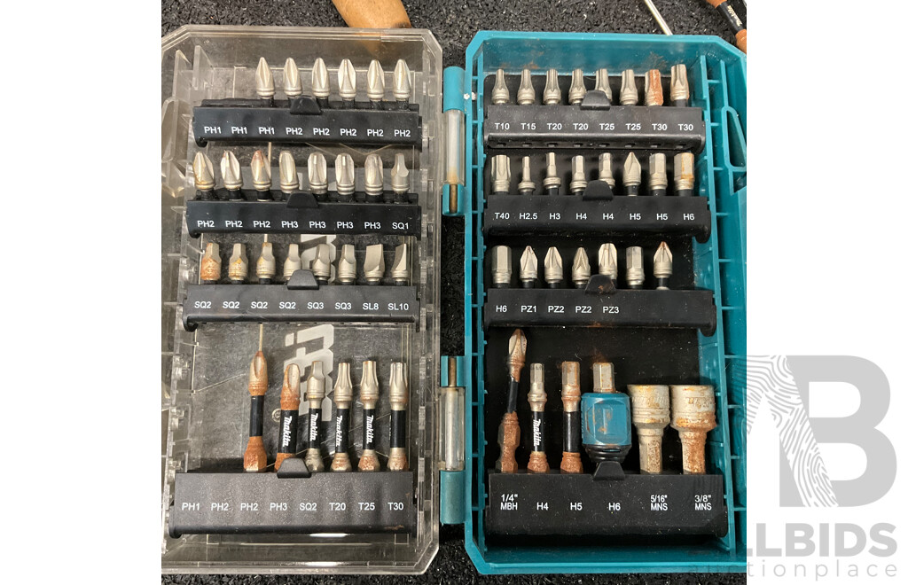 Assorted Hand Tools, Including MAKITA, DeWalt and Others