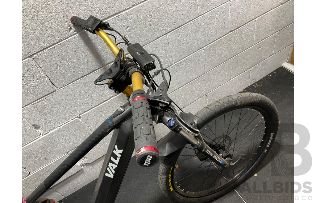 VALK Titan 9+ Dual Suspension Mid Drive Electric Mountain Bike