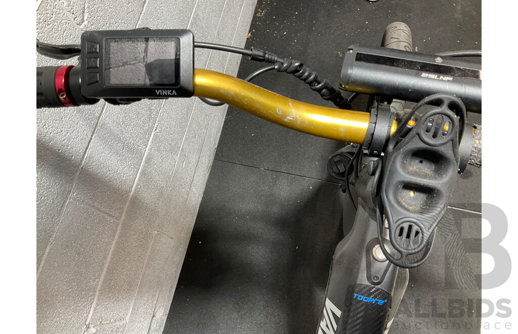 VALK Titan 9+ Dual Suspension Mid Drive Electric Mountain Bike