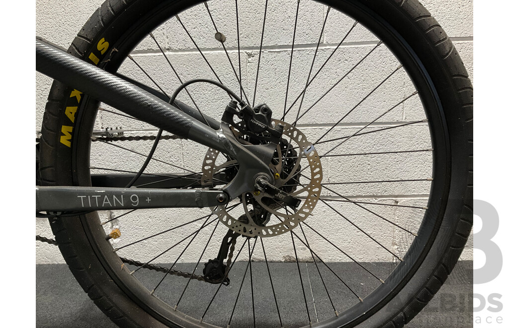 VALK Titan 9+ Dual Suspension Mid Drive Electric Mountain Bike