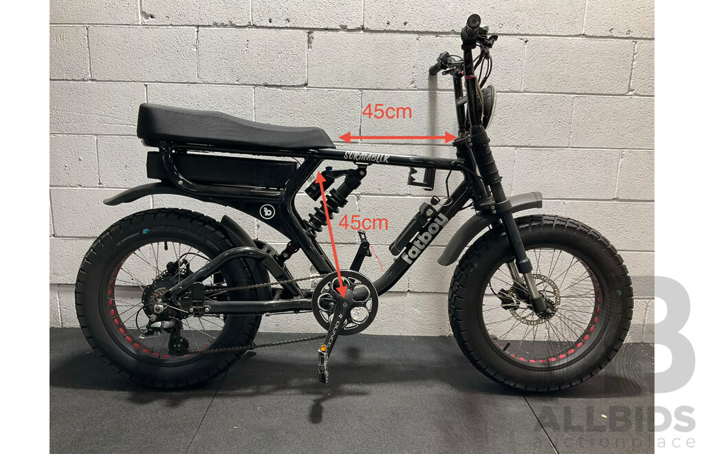 FATBOY Scrambler Electric Bike
