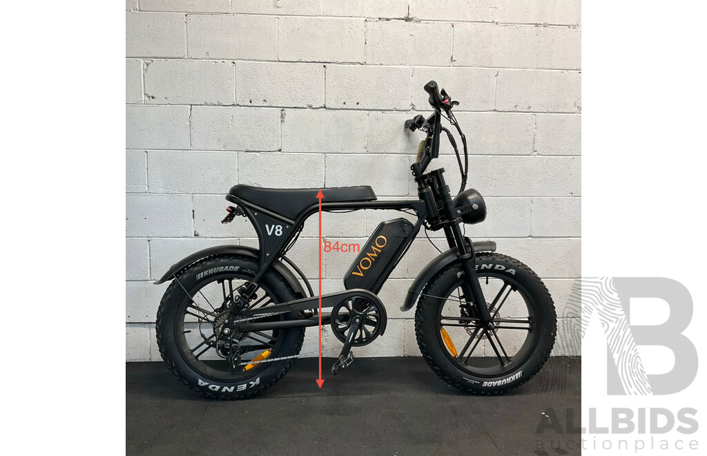 VOMO V8 Fat Tyre Electric Bike