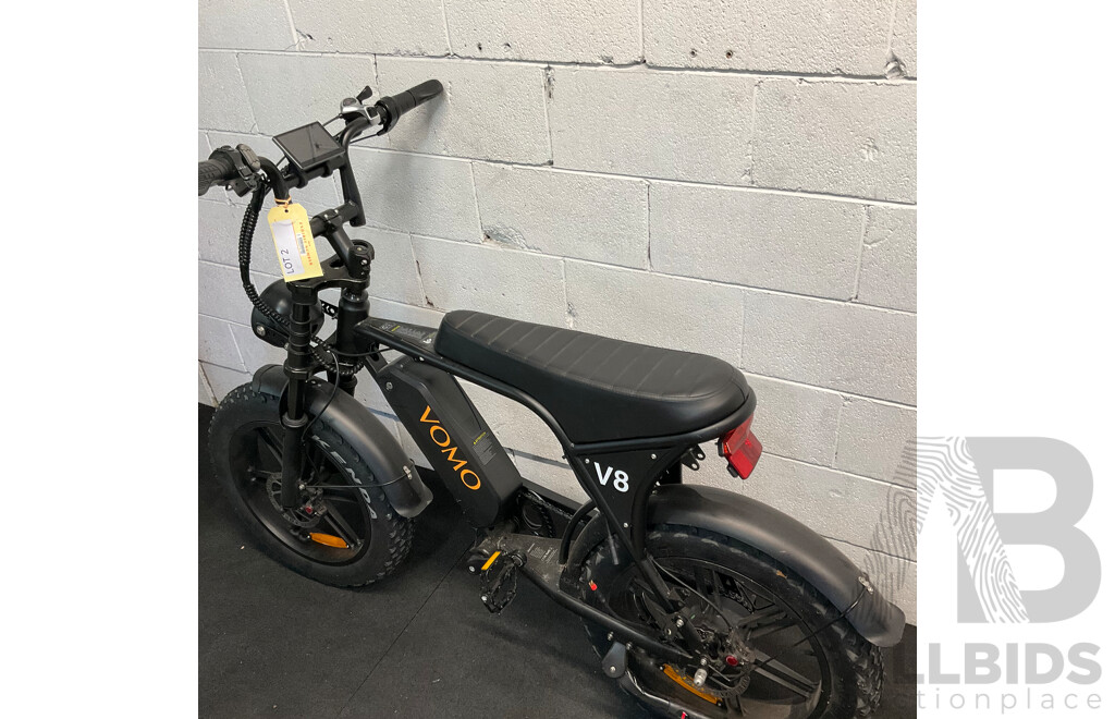 VOMO V8 Fat Tyre Electric Bike