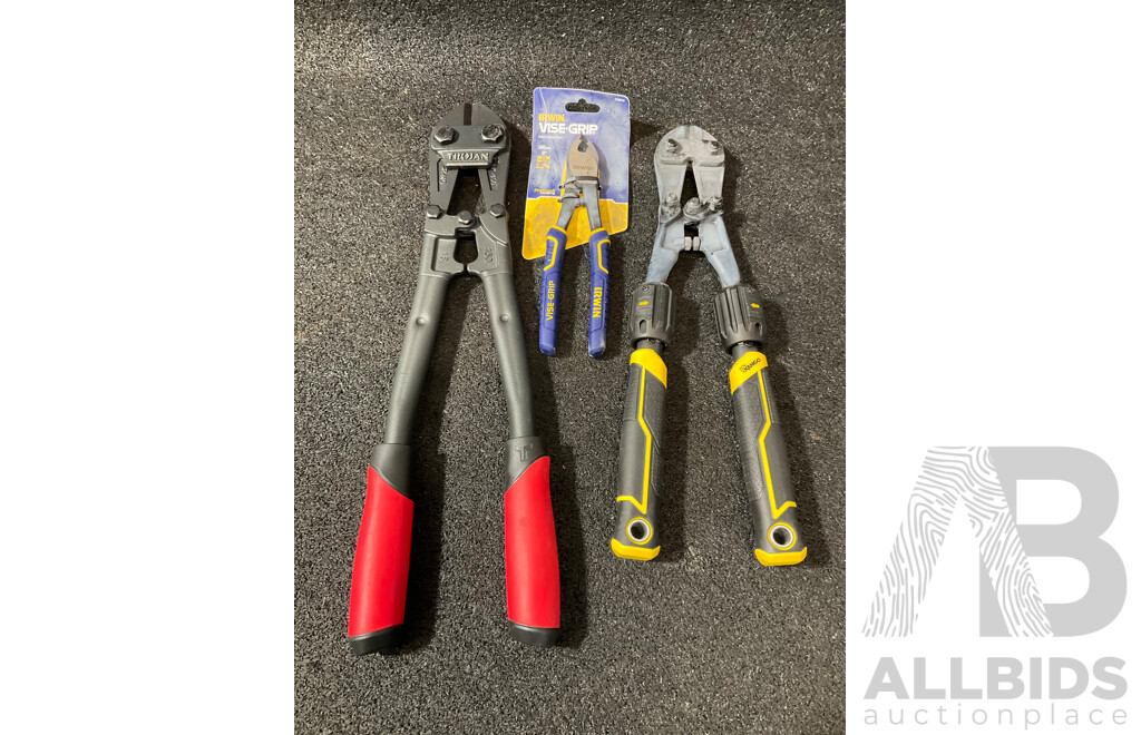 Assorted Hand Tools, Including Trojan 450mm Bolt Cutters,Irwin VISE-GRIP 8