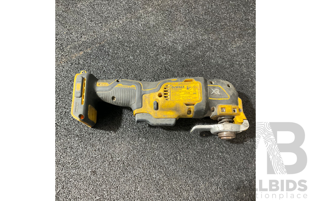 DEWALT XR Brushless 18v Oscillating Multi-tool (DCS355-XE) - Skin Only