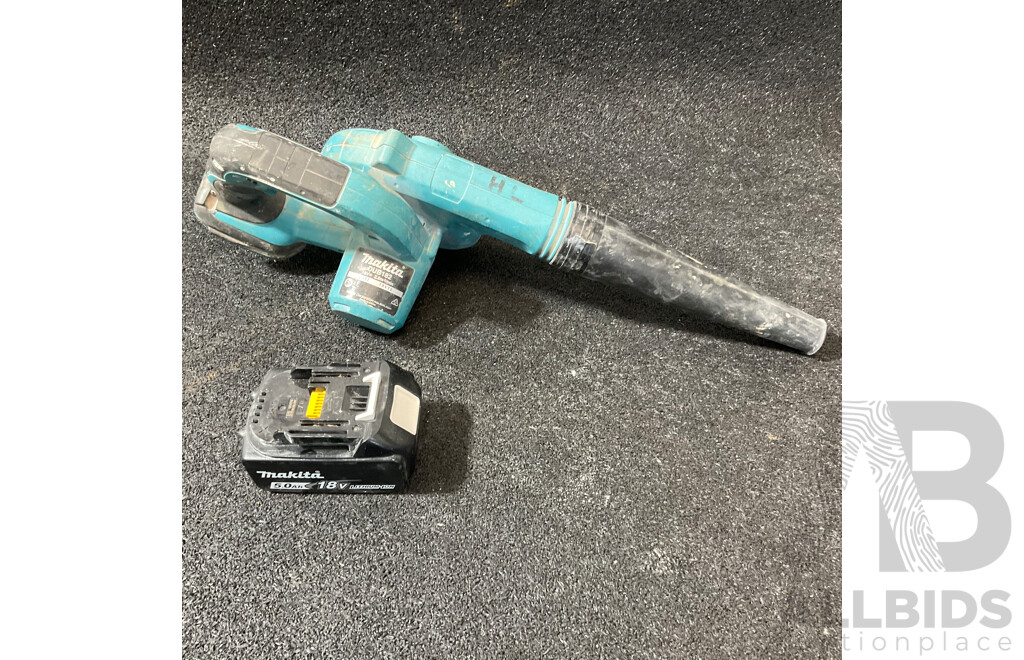 MAKITA 18V Blower (DUB182) with 5.0Ah Battery