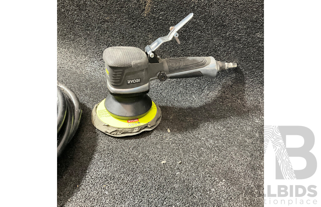 RYOBI (RA-DSAS150-B) Airwave Air Dual Action Sander Including 3/8