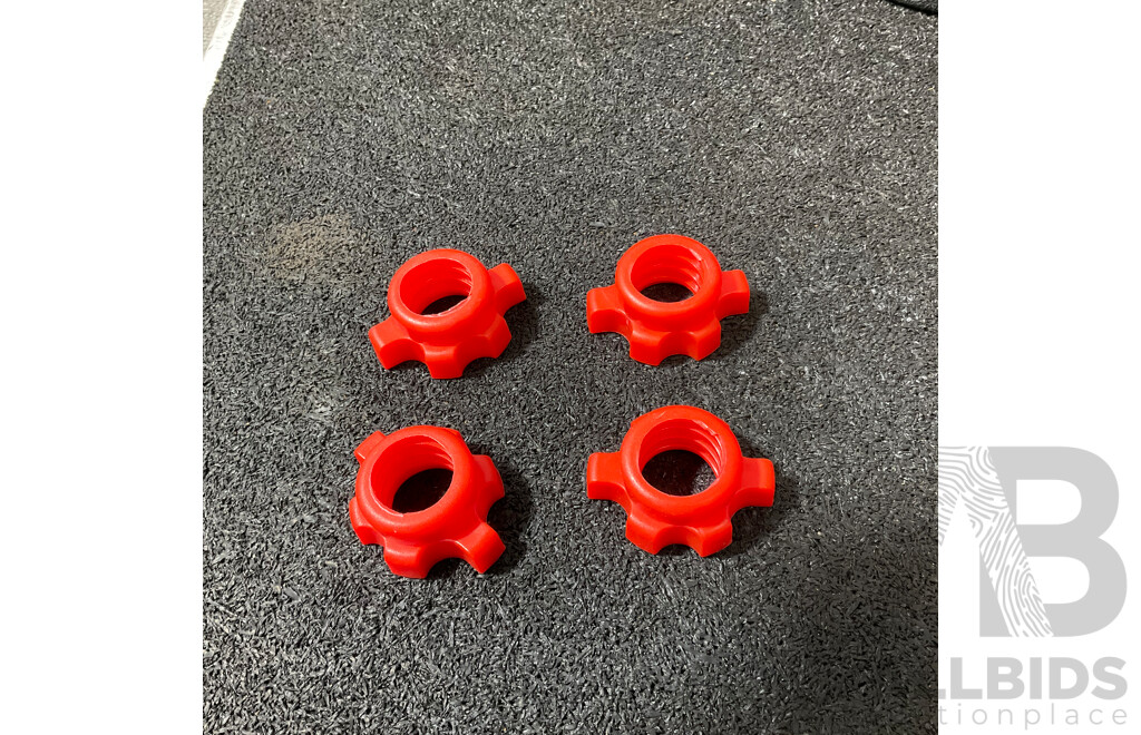 Meteor Weight Plate Including 4 X Spin Lock Collars (4 X 2kg, 3 X 1.5kg, 4 X 1.25kg)