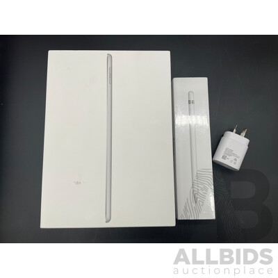 APPLE IPad 5th Generation (Wi-Fi Only) , APPLE Pencil (1st Generation) , USB-C Adaptor