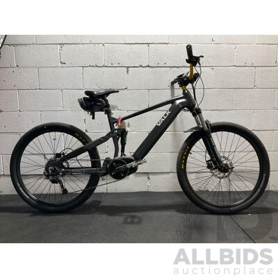 VALK Titan 9+ Dual Suspension Mid Drive Electric Mountain Bike