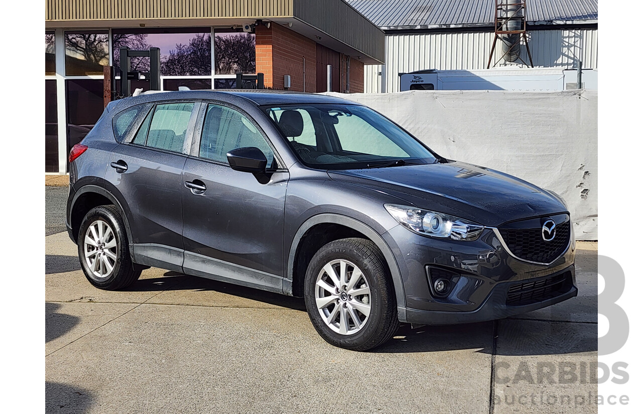 04/2014 Mazda Cx-5 MAXX Sport (4x4) MY13 UPGRADE 4d Wagon Grey 2.2L