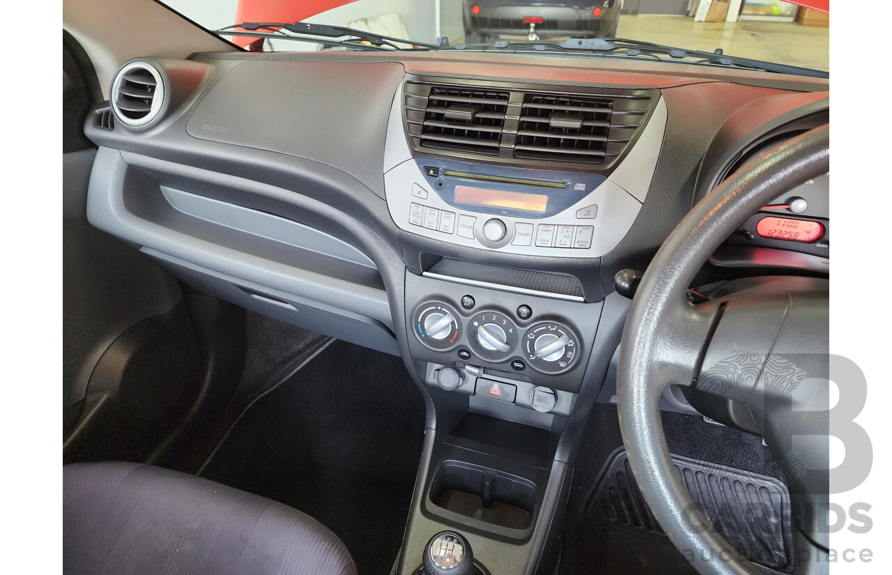 02/2013 Suzuki Alto GLX GF MY12 5d Hatchback Red 1.0L