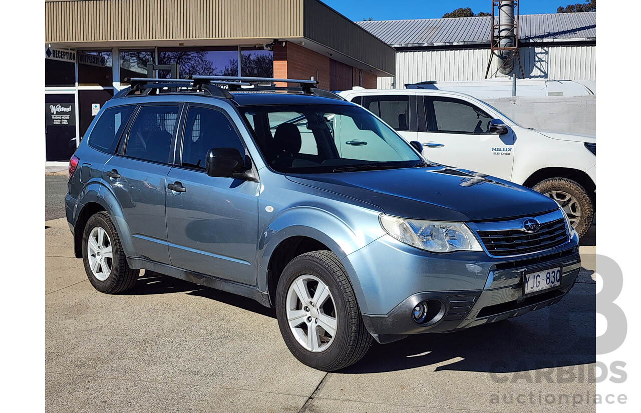 06/2009 Subaru Forester X MY09 4d Wagon Blue 2.5L