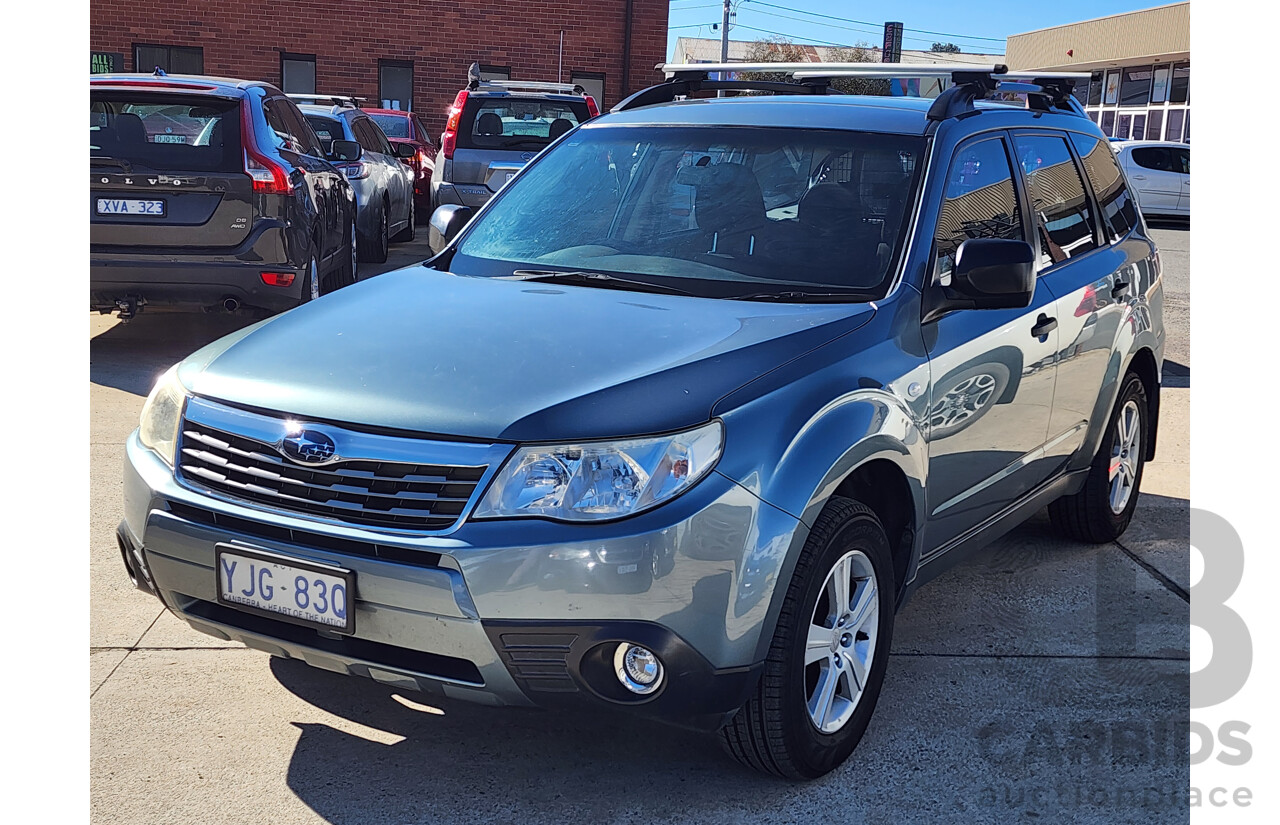 06/2009 Subaru Forester X MY09 4d Wagon Blue 2.5L
