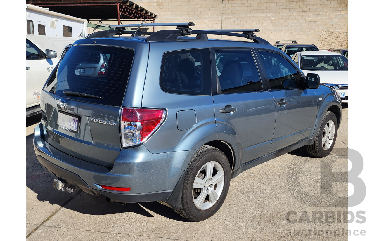 06/2009 Subaru Forester X MY09 4d Wagon Blue 2.5L