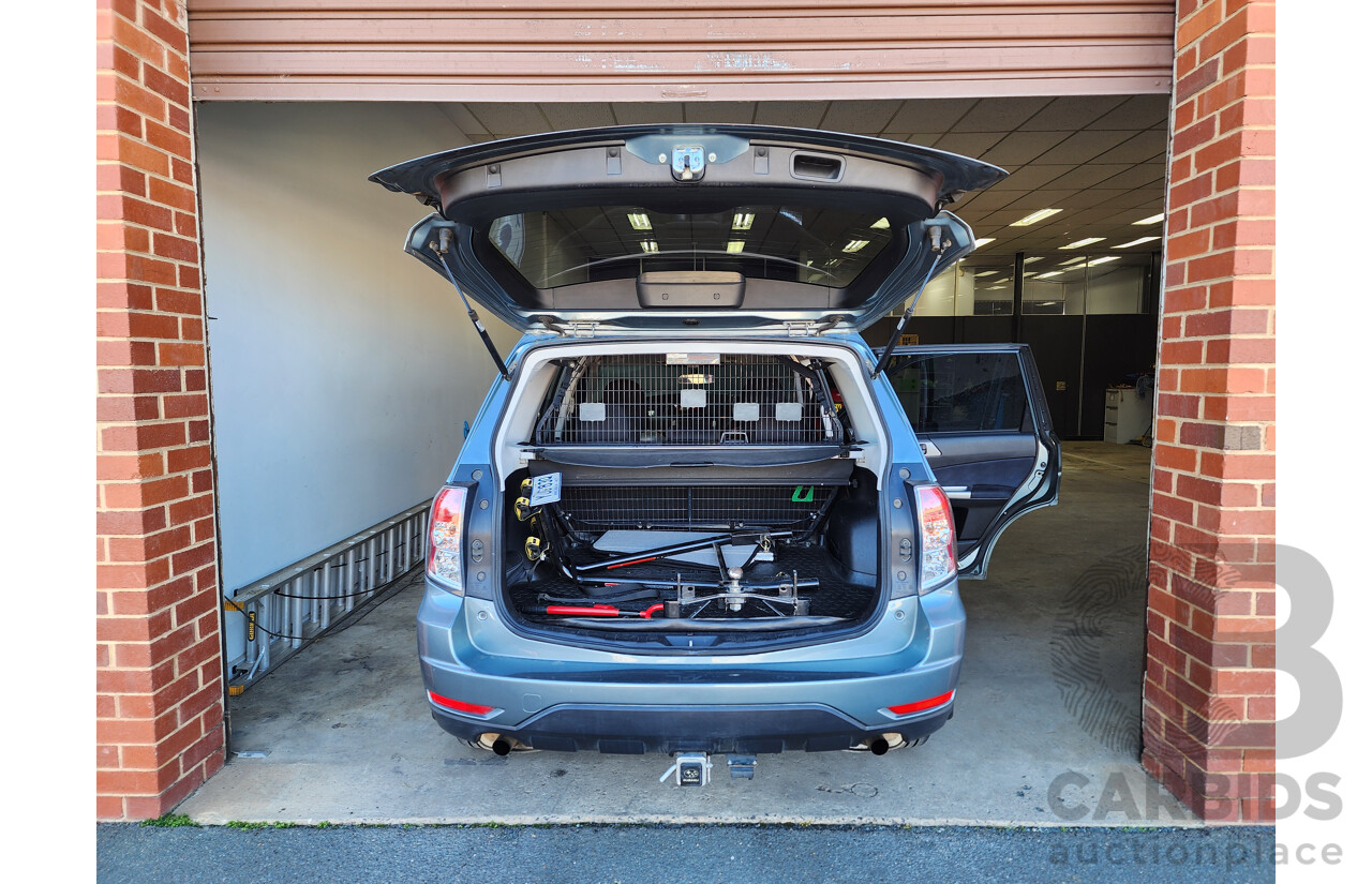 06/2009 Subaru Forester X MY09 4d Wagon Blue 2.5L