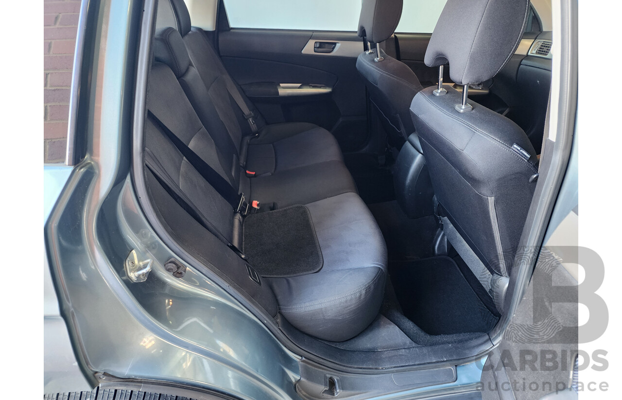 06/2009 Subaru Forester X MY09 4d Wagon Blue 2.5L