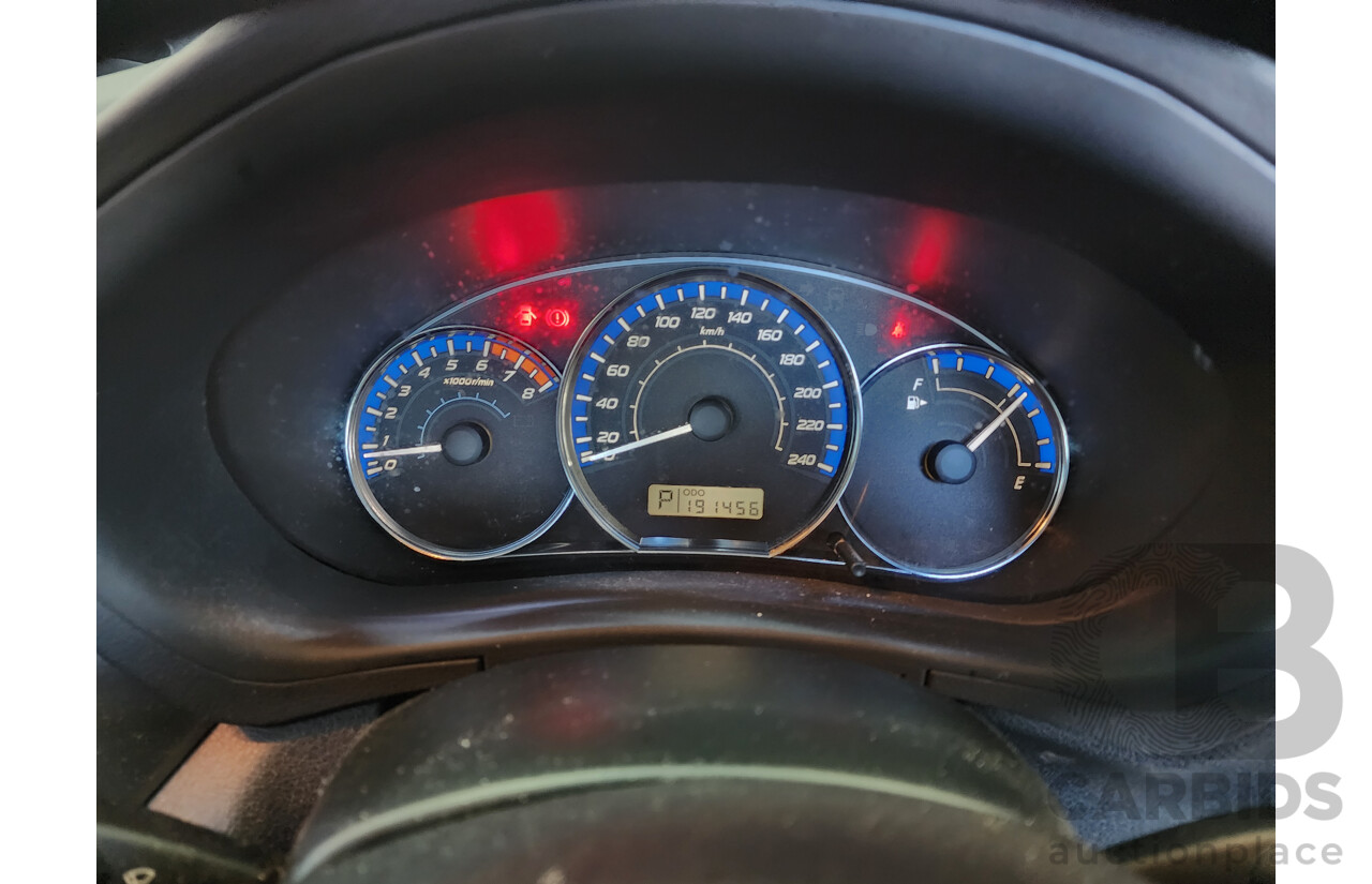 06/2009 Subaru Forester X MY09 4d Wagon Blue 2.5L