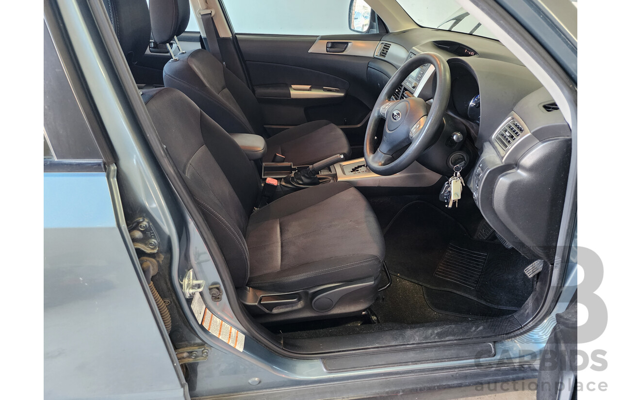 06/2009 Subaru Forester X MY09 4d Wagon Blue 2.5L