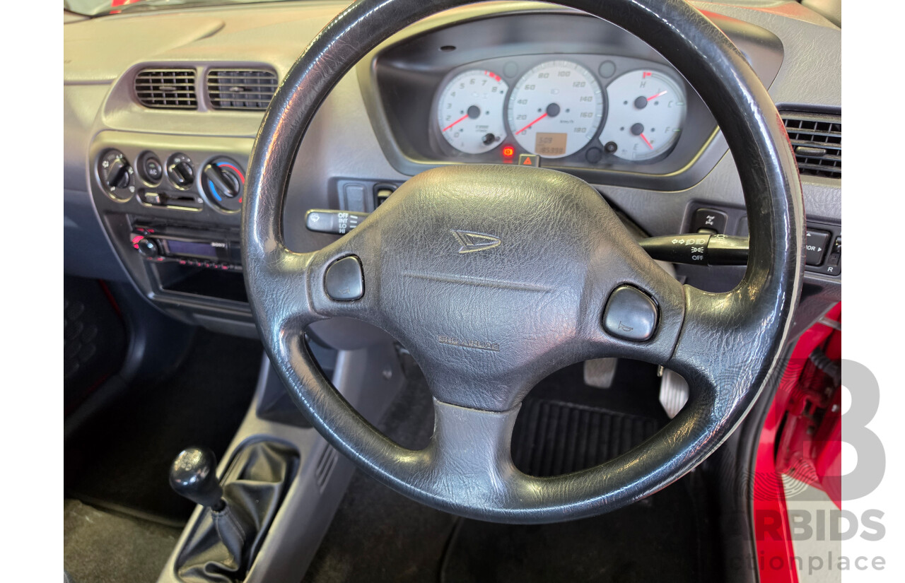 07/2001 Daihatsu Terios SX (4x4) 4d Wagon Red 1.3L