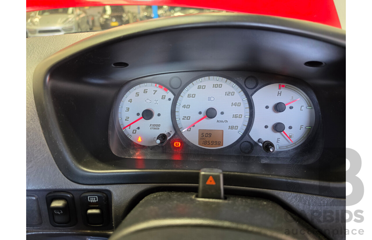 07/2001 Daihatsu Terios SX (4x4) 4d Wagon Red 1.3L