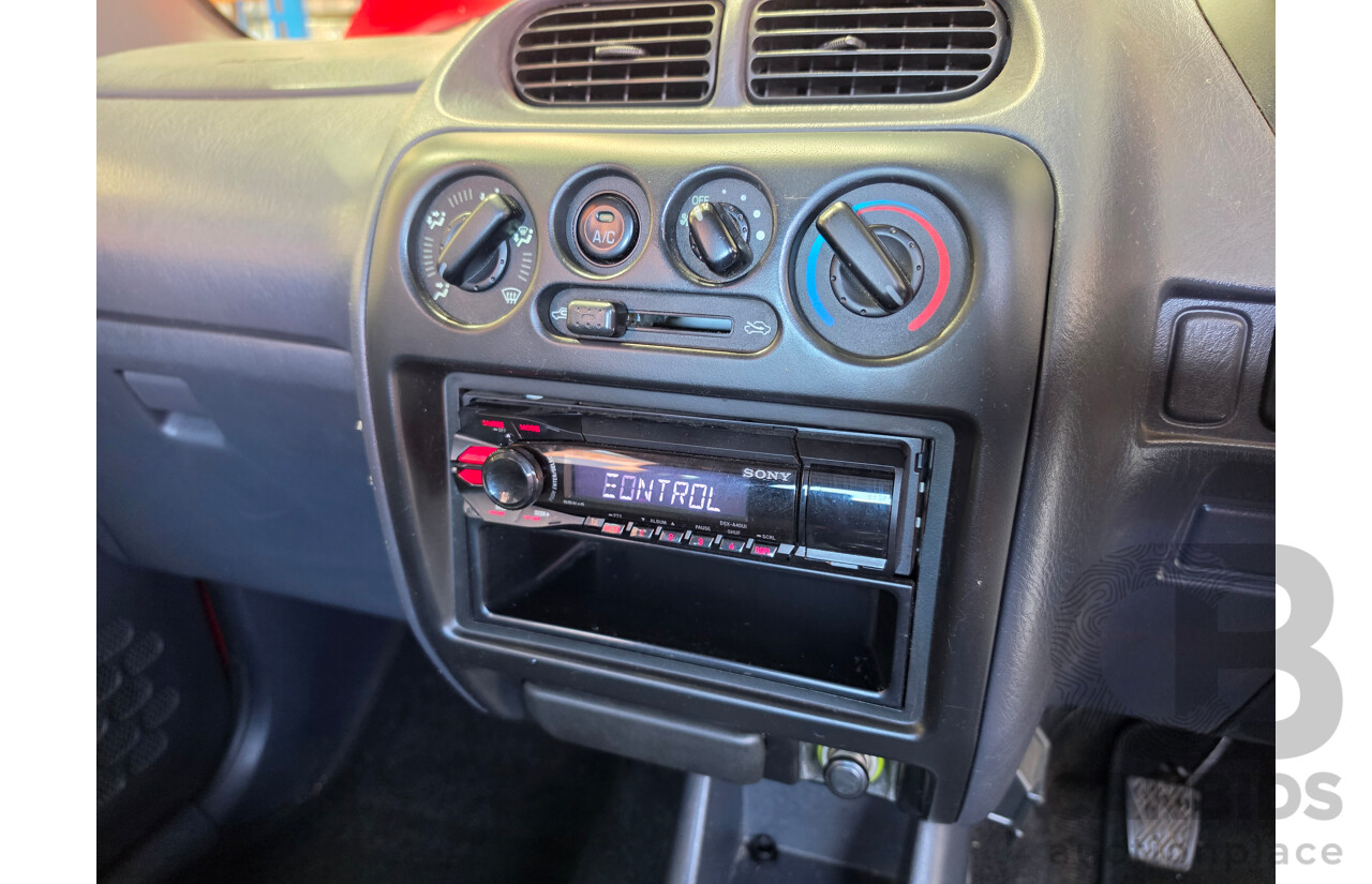 07/2001 Daihatsu Terios SX (4x4) 4d Wagon Red 1.3L