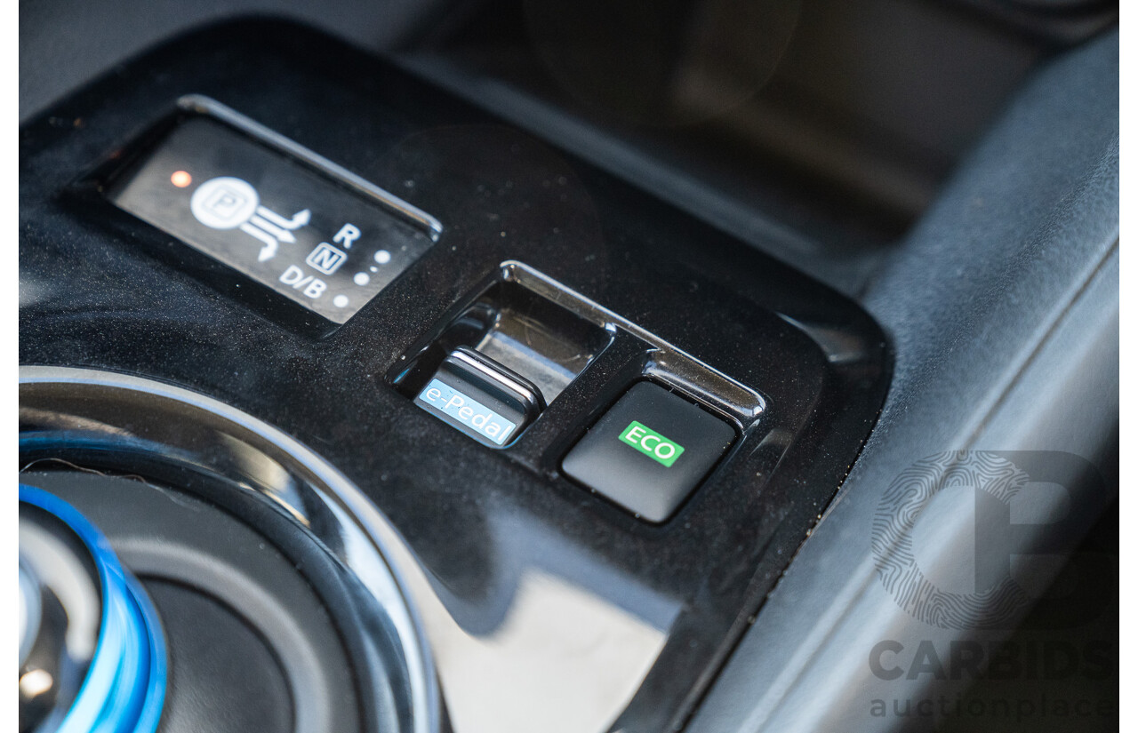 02/2022 Nissan Leaf EV ZE1 MY22 4d Hatchback Arctic White Battery Electric Vehicle 110kw