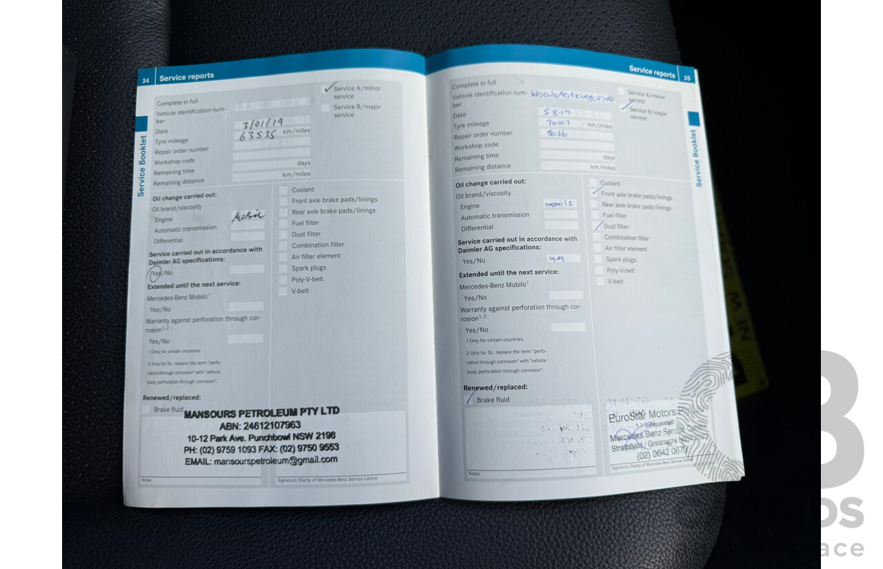 12/2012 Mercedes-Benz C200 BE RWD W204 MY12 4D Sedan Cavansite Blue Metallic 1.8L