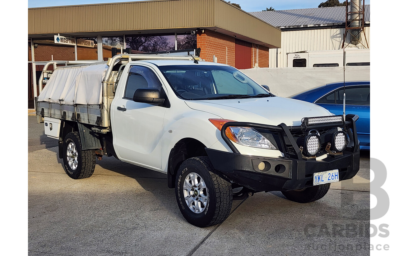 02/2015 Mazda Bt50 XT (4x2) MY13 C/Chas White 3.2L