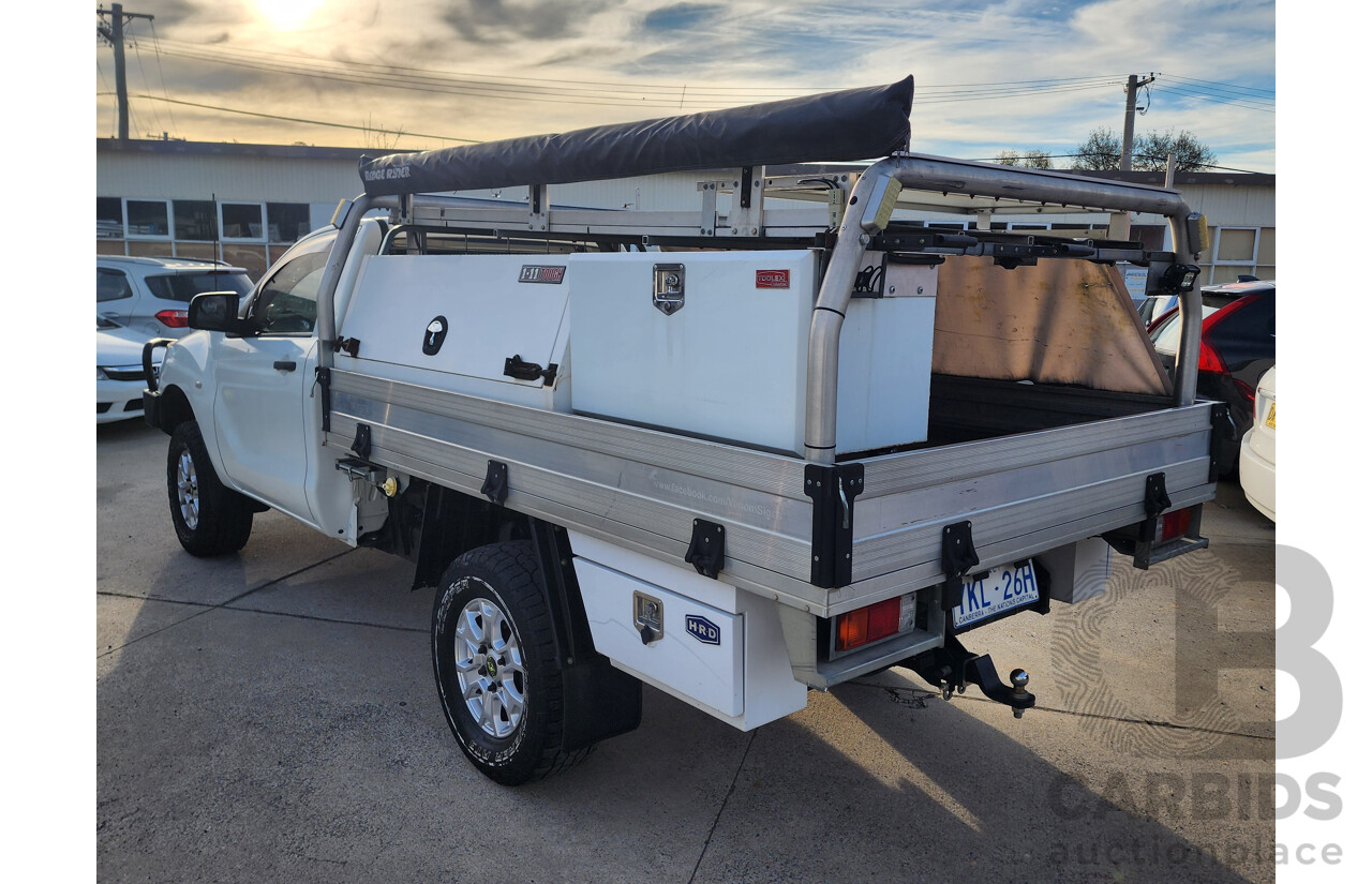 02/2015 Mazda Bt50 XT (4x2) MY13 C/Chas White 3.2L