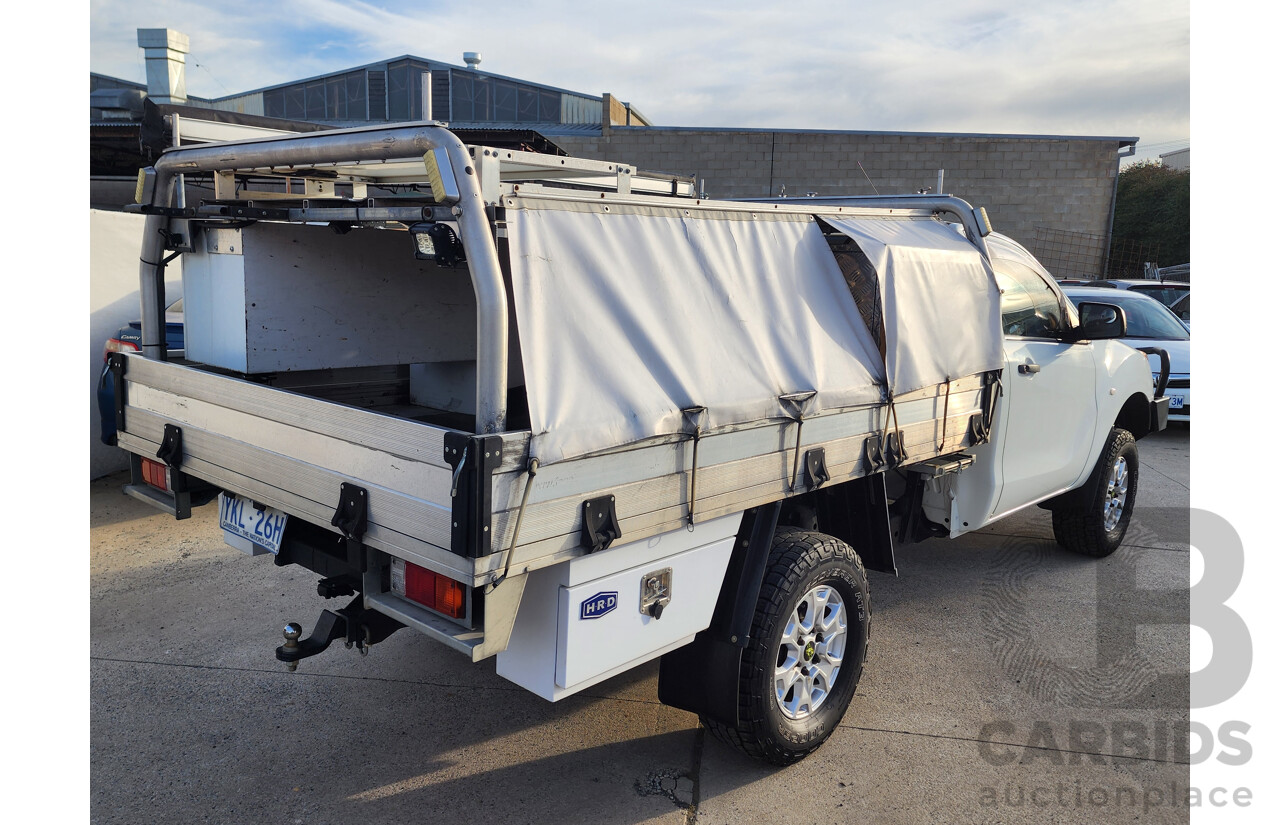 02/2015 Mazda Bt50 XT (4x2) MY13 C/Chas White 3.2L