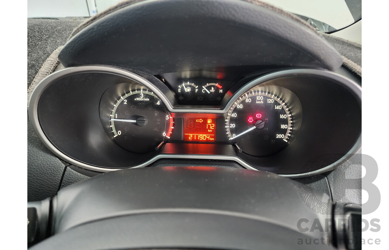 02/2015 Mazda Bt50 XT (4x2) MY13 C/Chas White 3.2L