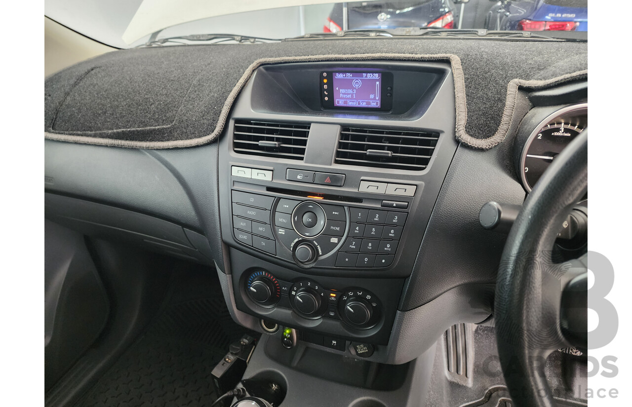 02/2015 Mazda Bt50 XT (4x2) MY13 C/Chas White 3.2L