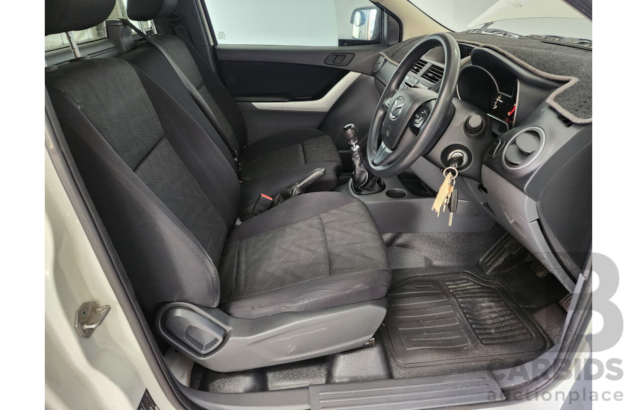 02/2015 Mazda Bt50 XT (4x2) MY13 C/Chas White 3.2L