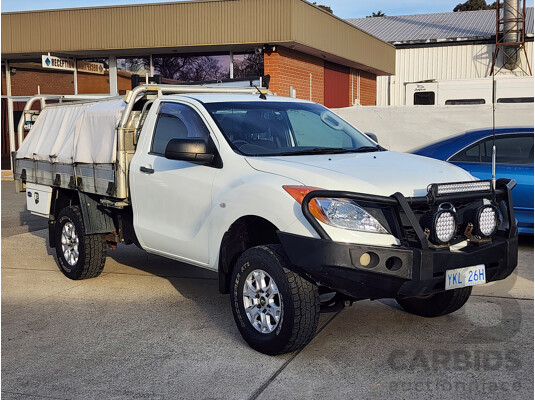 02/2015 Mazda Bt50 XT (4x2) MY13 C/Chas White 3.2L