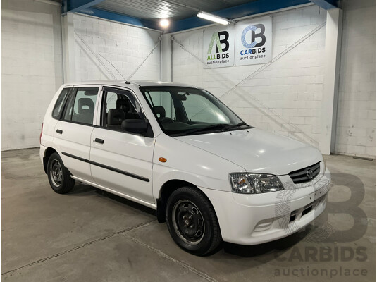 11/2000 Mazda 121 Metro Shades 5d Hatchback White 1.3L