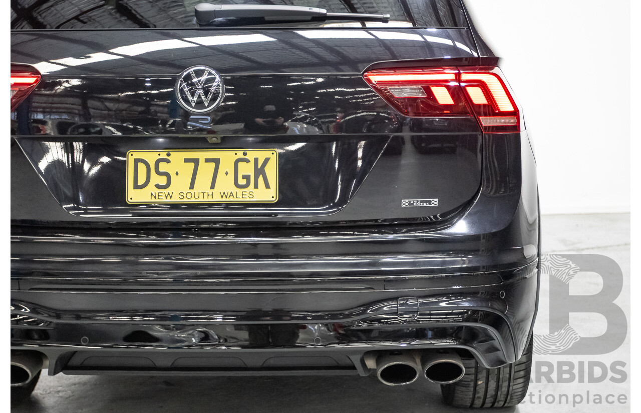 2/2023 Volkswagen Tiguan R Grid Edition (AWD) AX MY23 4d Wagon Deep Black Pearlescent Turbo 2.0L