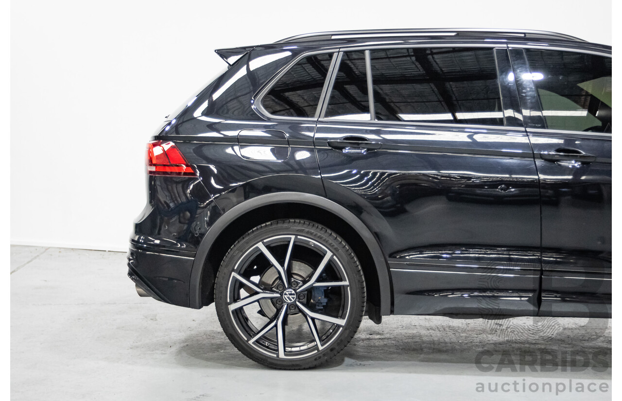 2/2023 Volkswagen Tiguan R Grid Edition (AWD) AX MY23 4d Wagon Deep Black Pearlescent Turbo 2.0L