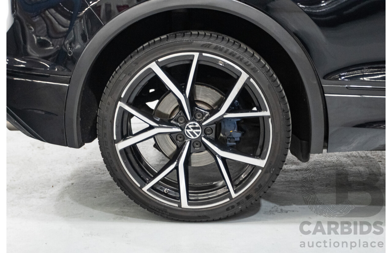 2/2023 Volkswagen Tiguan R Grid Edition (AWD) AX MY23 4d Wagon Deep Black Pearlescent Turbo 2.0L