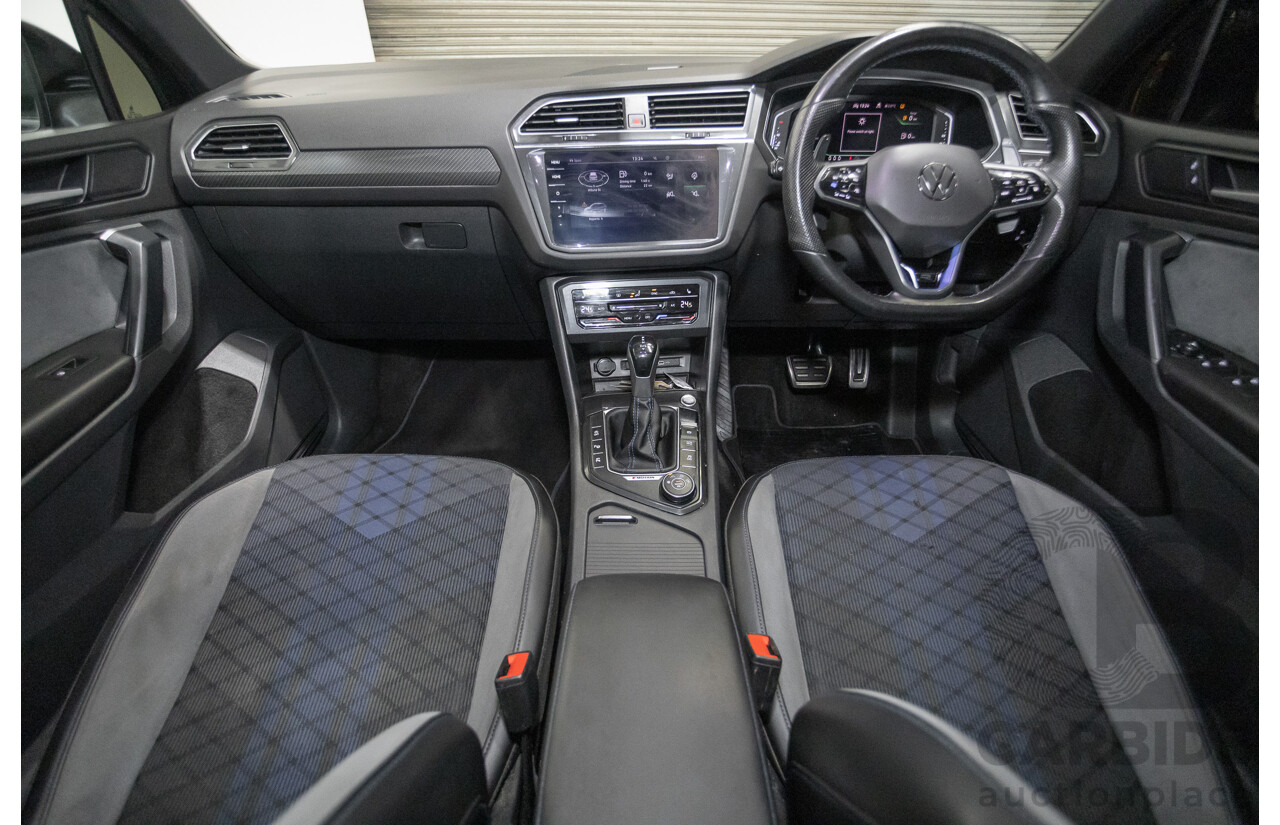 2/2023 Volkswagen Tiguan R Grid Edition (AWD) AX MY23 4d Wagon Deep Black Pearlescent Turbo 2.0L