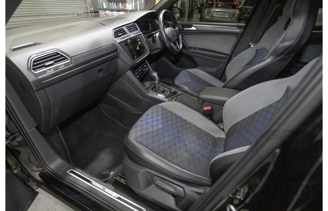 2/2023 Volkswagen Tiguan R Grid Edition (AWD) AX MY23 4d Wagon Deep Black Pearlescent Turbo 2.0L