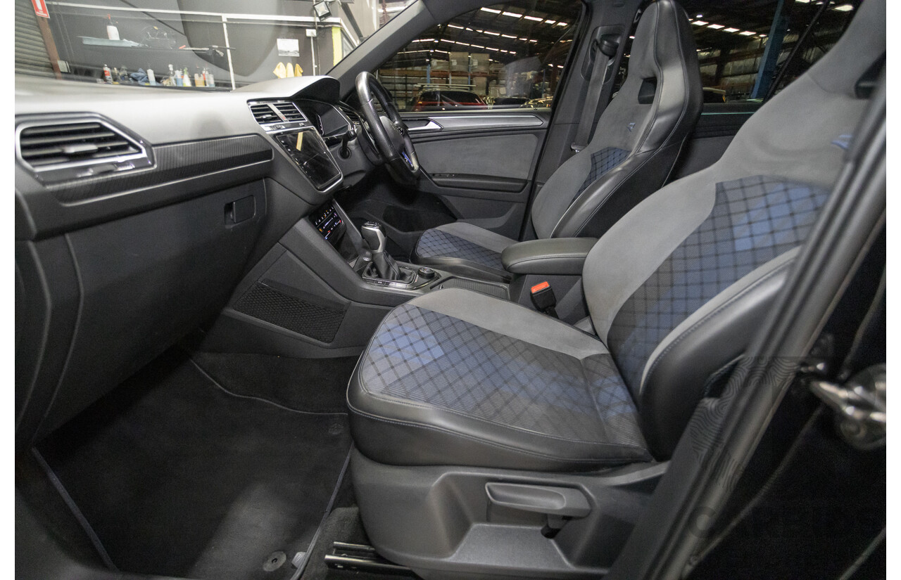 2/2023 Volkswagen Tiguan R Grid Edition (AWD) AX MY23 4d Wagon Deep Black Pearlescent Turbo 2.0L