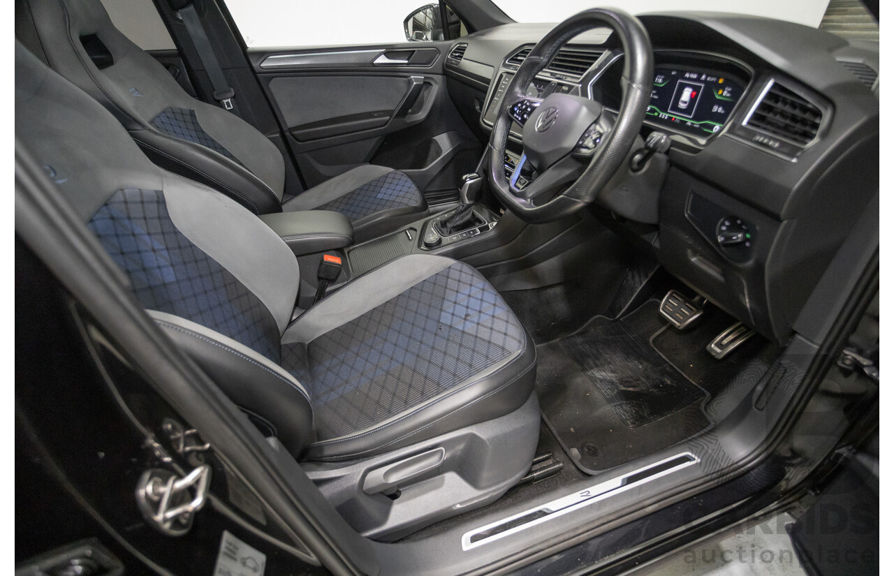 2/2023 Volkswagen Tiguan R Grid Edition (AWD) AX MY23 4d Wagon Deep Black Pearlescent Turbo 2.0L