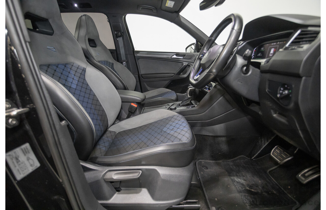 2/2023 Volkswagen Tiguan R Grid Edition (AWD) AX MY23 4d Wagon Deep Black Pearlescent Turbo 2.0L