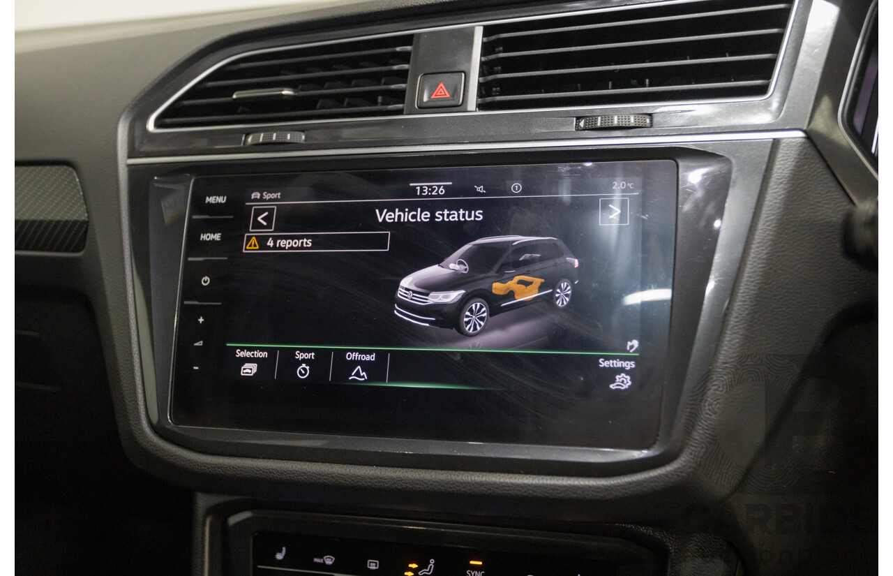 2/2023 Volkswagen Tiguan R Grid Edition (AWD) AX MY23 4d Wagon Deep Black Pearlescent Turbo 2.0L